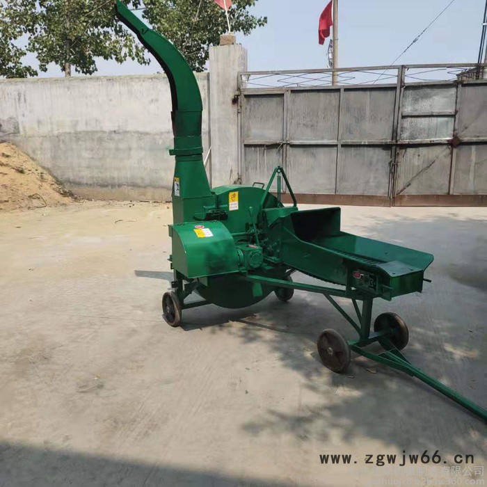 佳硕养殖打草喂牛羊饲料机 自动高喷头铡草机 中小型青玉米秸秆铡草机图7