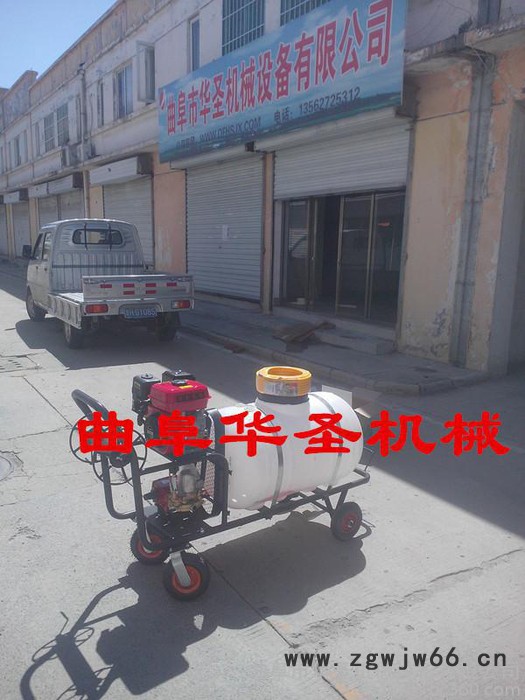 双喷头打药机|高射程打药车|手推式打药机