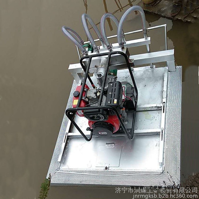 7.5马力高压喷头采藕机 藕田用半自动挖藕机 冲藕机图2