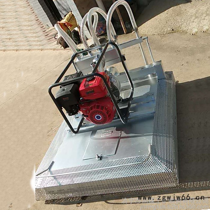 7.5马力高压喷头采藕机 藕田用半自动挖藕机 冲藕机图4