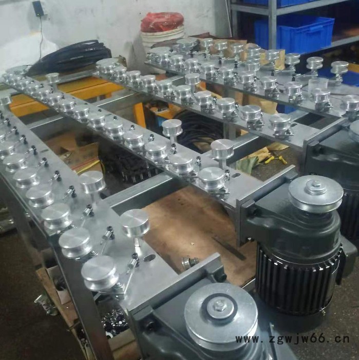 厂家现货供应   斜拉式弹簧 喷涂自转台 可与电机一体图2