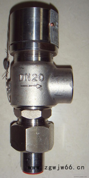 开维喜阀门A21H/F-16C/25C/40C弹簧微启式外螺纹安全阀丝扣安全阀DN25-DN200图3