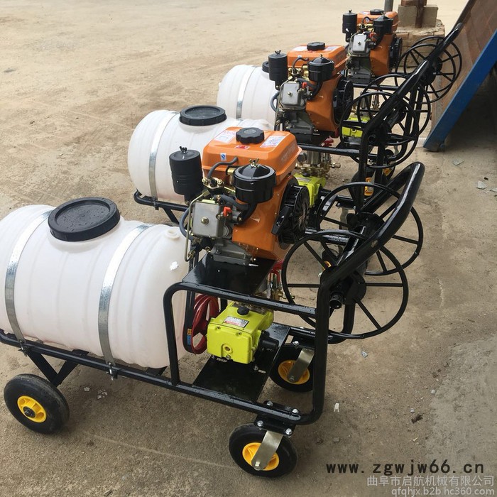 风送式打药机 驾驶式汽油多喷头喷雾器 启航柴油杀虫机价格图2
