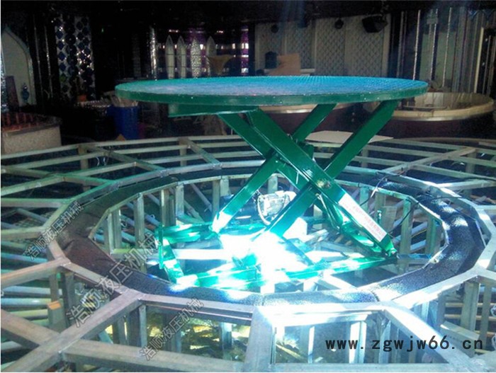定制 液压升降舞台 婚庆酒吧旋转舞台 地颤弹簧舞台 升降卡座图5