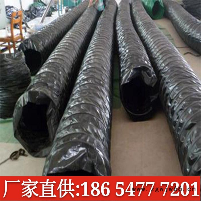 矿用风筒 弹簧钢圈风筒 负压风筒抗阻燃抗静电现货图3