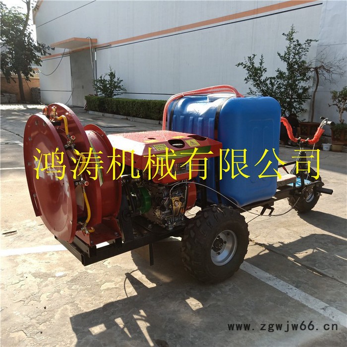 南昌风送式打药机 八喷头风送打药机 三轮式风送喷药机图7