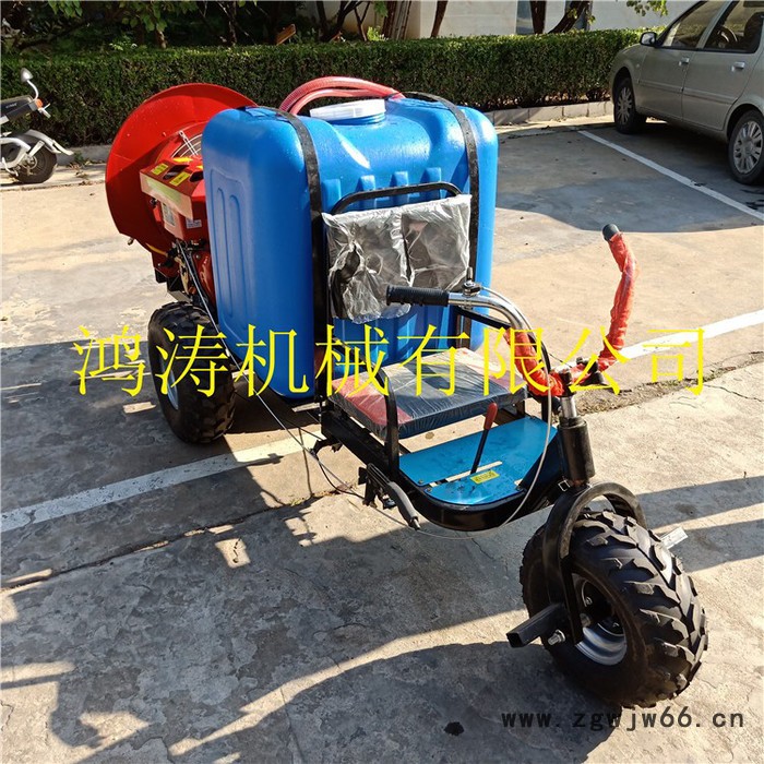 南昌风送式打药机 八喷头风送打药机 三轮式风送喷药机图4