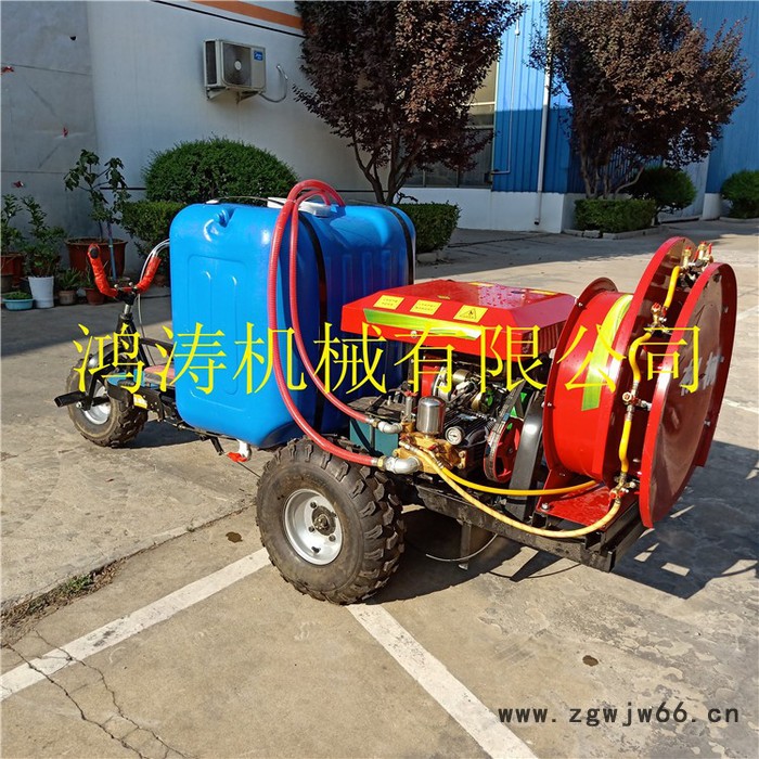 南昌风送式打药机 八喷头风送打药机 三轮式风送喷药机图5