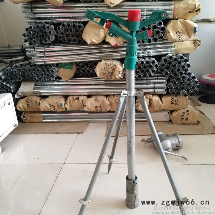 专业生产喷灌喷头 喷灌喷头 1寸可调喷头 360度旋转喷头 铝合金喷头图5