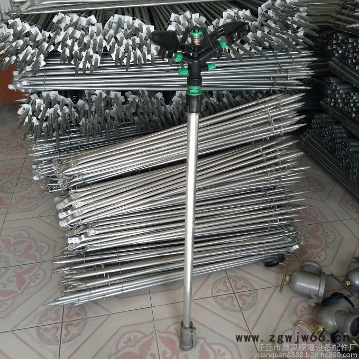 专业生产喷灌喷头 喷灌喷头 1寸可调喷头 360度旋转喷头 铝合金喷头图4