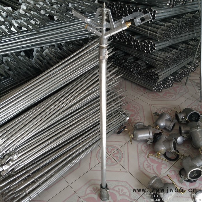 专业生产喷灌喷头 喷灌喷头 1寸可调喷头 360度旋转喷头 铝合金喷头图3