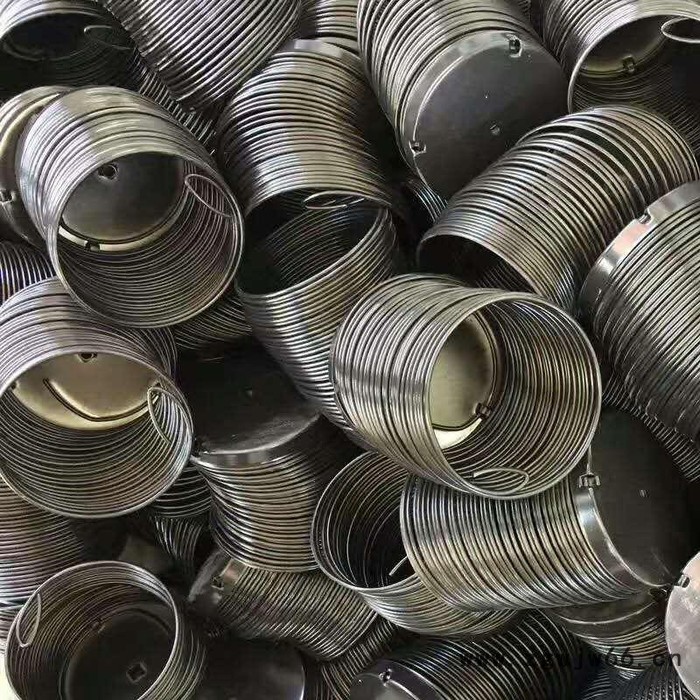 定制加工褶皱布袋骨架 脉冲滤袋袋笼除尘骨架厂家 弹簧骨架批发图2