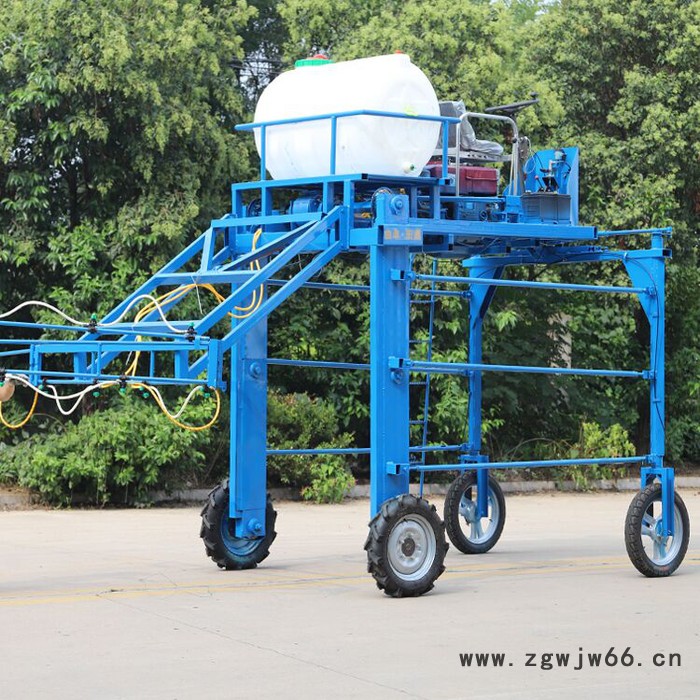 高架折叠杆多喷头农田打药机 蔬菜果园喷雾机 座驾式果园打药机图2