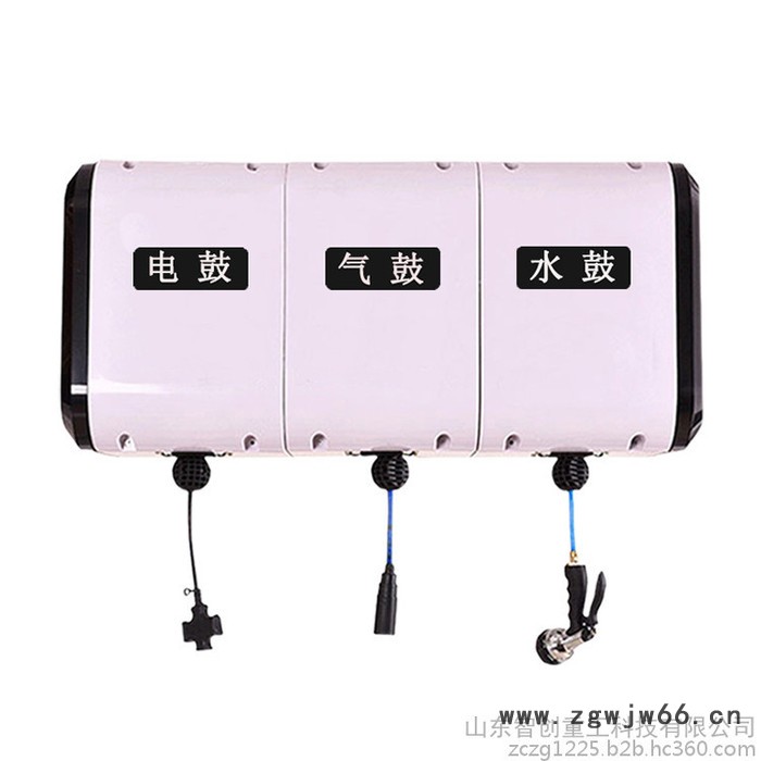 智创ZC-04高压、水、气、电四合一组合鼓 洗车气鼓花园喷雾器壁挂拉伸喷头图6