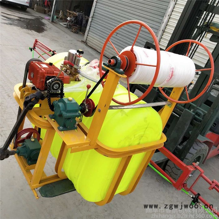 汽油四冲程打药机 多喷头打药机 高压远程打药机 推车式打药机