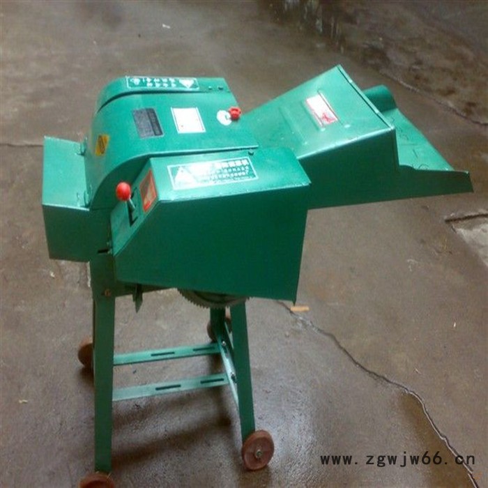 万轮**  多功能小型电动干湿秸秆牧草铡草机高喷头式秸秆粉碎机电动各种型号饲料铡草机图5