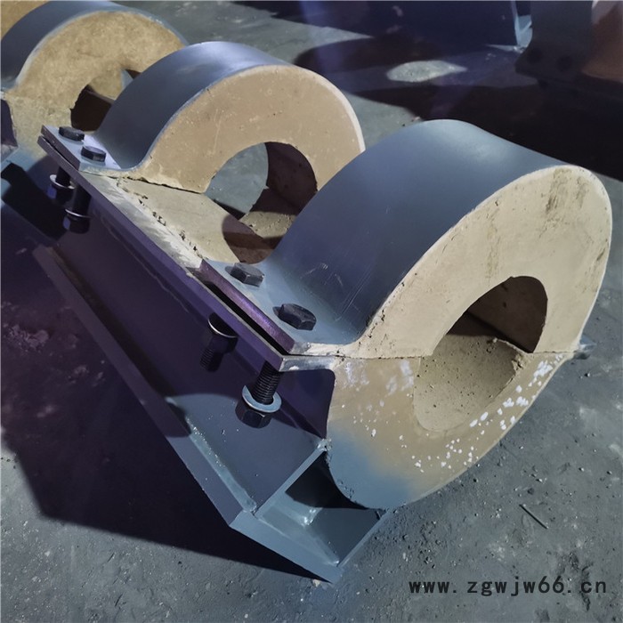 隔热管托卡箍型滑动管托轻型管夹可变弹簧支吊架志昂厂家图5