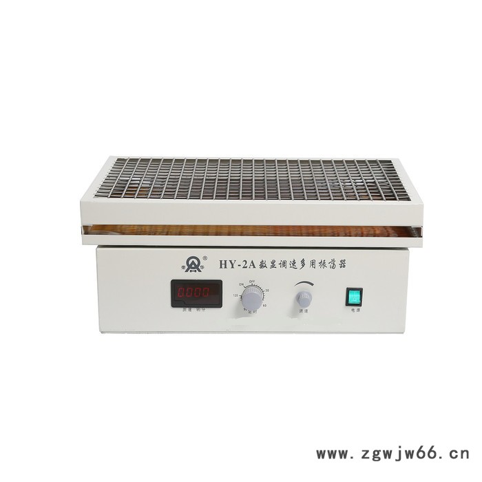 调速多用振荡器 HY-2 往复式调速多用振荡器 不锈钢弹簧夹具 HY-2A数显图3