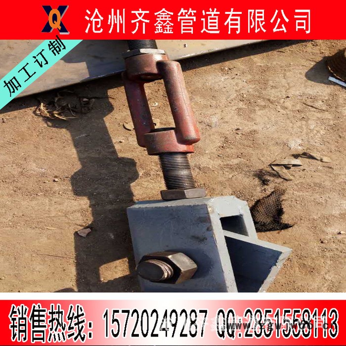 L6吊杆螺纹接头齐鑫弹簧支吊架、管道支座、电厂配件图2