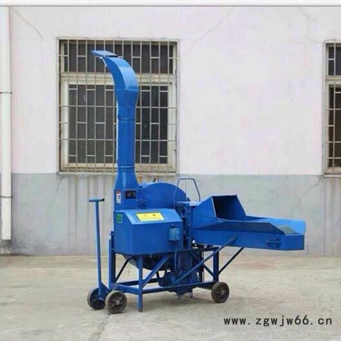 移动式高喷头铡草机 农作物秸秆铡草揉丝机 牛羊养殖牧草粉碎机