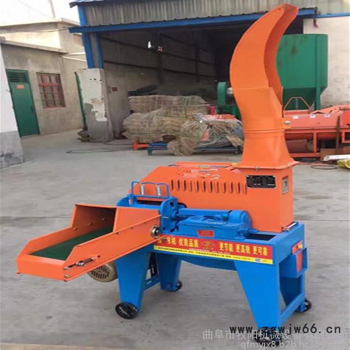 移动式高喷头铡草机 农作物秸秆铡草揉丝机 牛羊养殖牧草粉碎机图4