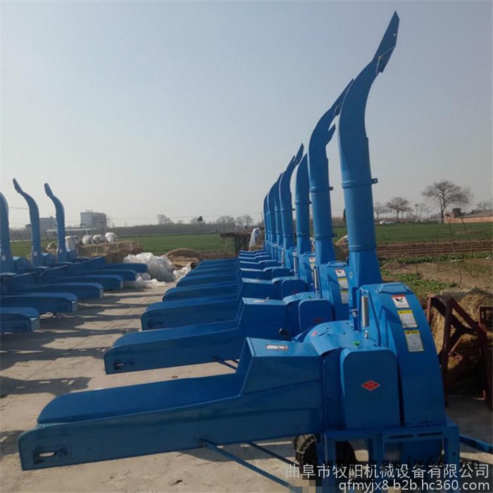 移动式高喷头铡草机 农作物秸秆铡草揉丝机 牛羊养殖牧草粉碎机图2