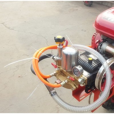 玉米播种施肥多用打药机 **手推式农用打药机 高压喷头