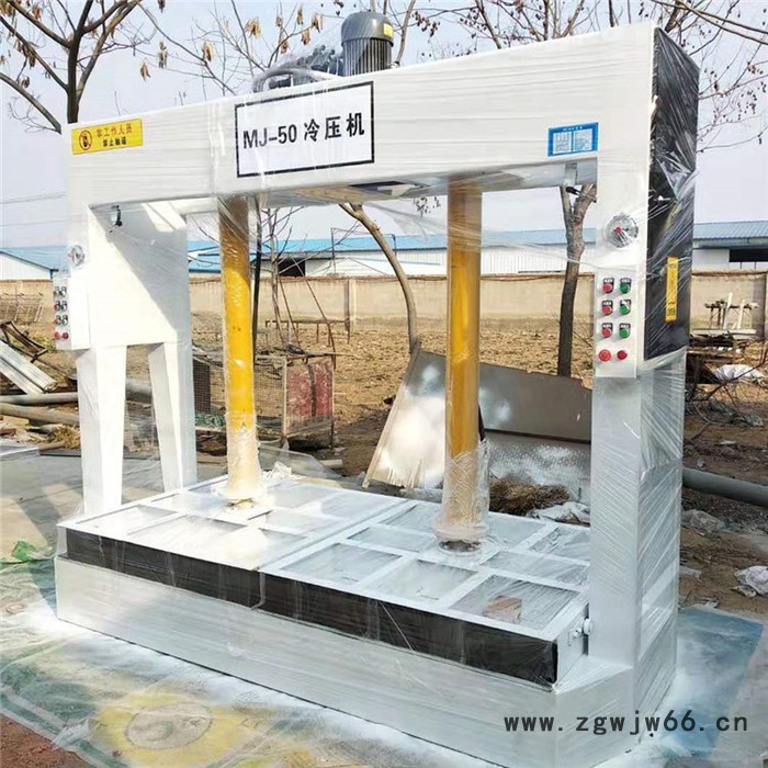 多规格液压冷压机 弹簧轮式自动滑板冷压机 油压多层板压板机图2