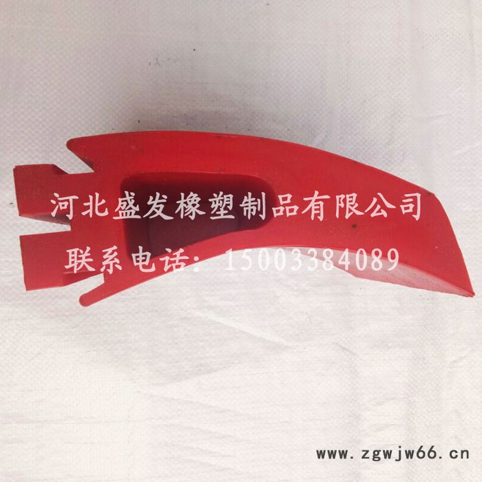 【盛发橡塑** 皮带机聚氨酯弹簧清扫器 聚氨酯清扫器刮刀图4
