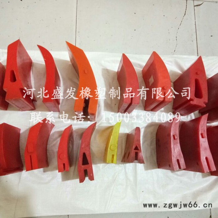 【盛发橡塑** 皮带机聚氨酯弹簧清扫器 聚氨酯清扫器刮刀图3