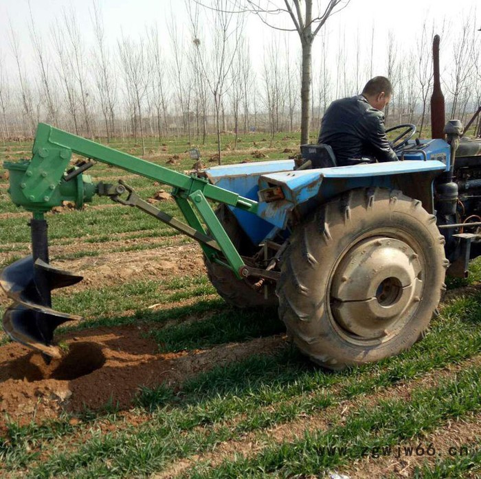 96四冲程汽油挖坑机 弹簧螺旋式地钻机品牌 启航挖坑机图8