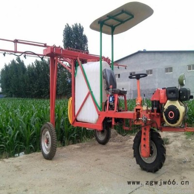 三轮自走式打药机 高杆作物打药机 宽幅多喷头打药机