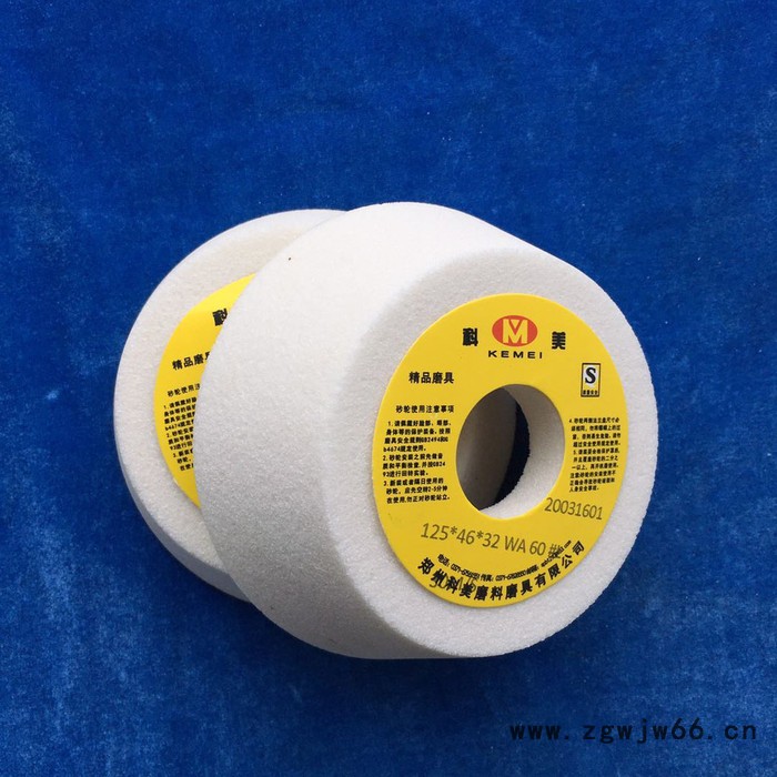 科美 碗型WA砂轮/ 陶瓷WA砂轮片 加工轴承钢砂轮  弹簧钢用砂轮 白刚玉砂轮 ，端面磨砂轮图4