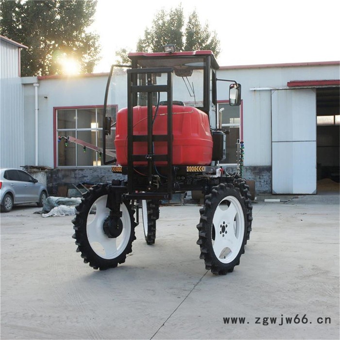 小四驱宽幅喷雾器多喷头四驱打药车 52马力水稻喷药机图6