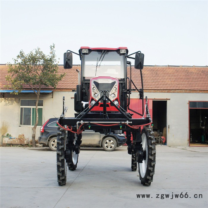 小四驱宽幅喷雾器多喷头四驱打药车 52马力水稻喷药机图7