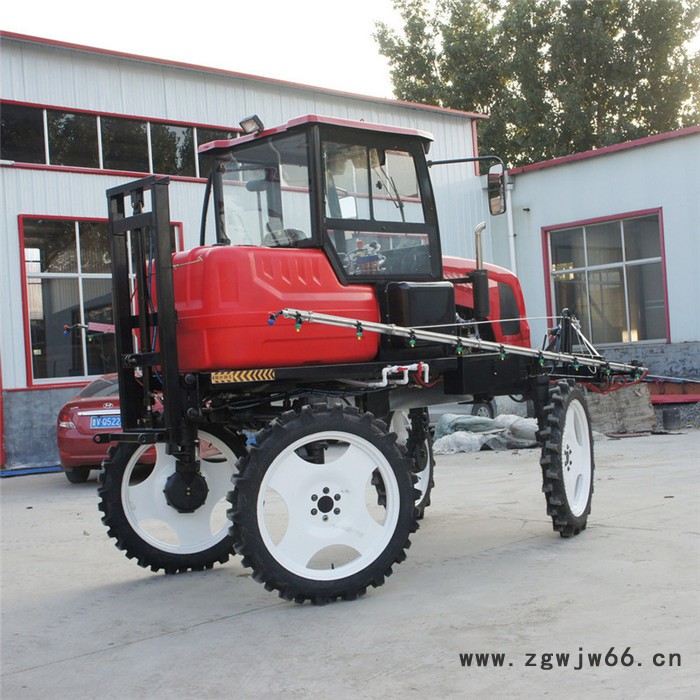 小四驱宽幅喷雾器多喷头四驱打药车 52马力水稻喷药机图2