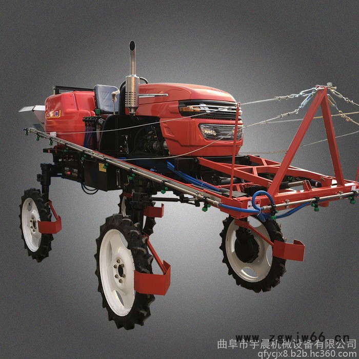 小四驱宽幅喷雾器多喷头四驱打药车 52马力水稻喷药机图8