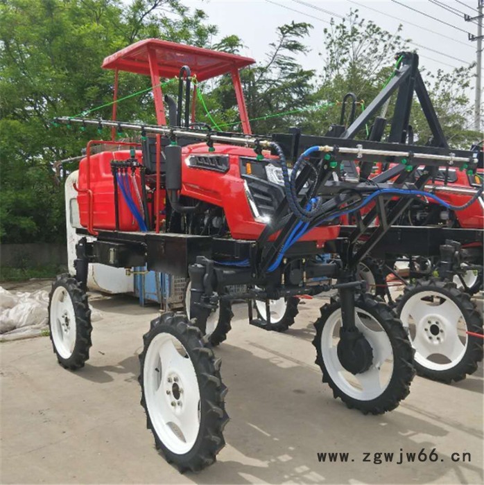 水旱田喷杆式喷雾机 宇晨自走式四驱农田撒肥打药车 多喷头杀虫机价格图6