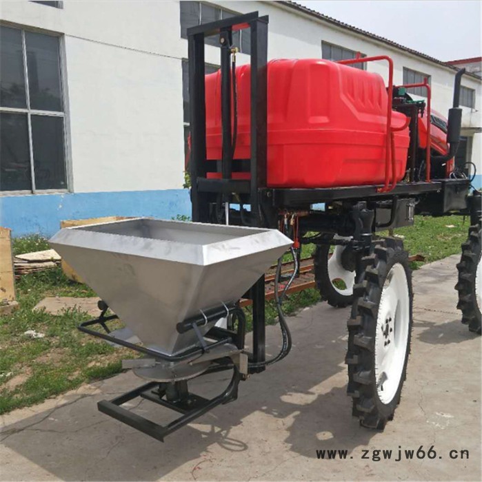 水旱田喷杆式喷雾机 宇晨自走式四驱农田撒肥打药车 多喷头杀虫机价格图4