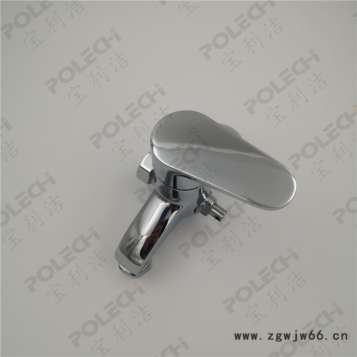 宝利洁脚踏淋浴器暗装BLJ-6631,含1米直管、三通、长弯管、4寸喷头图4