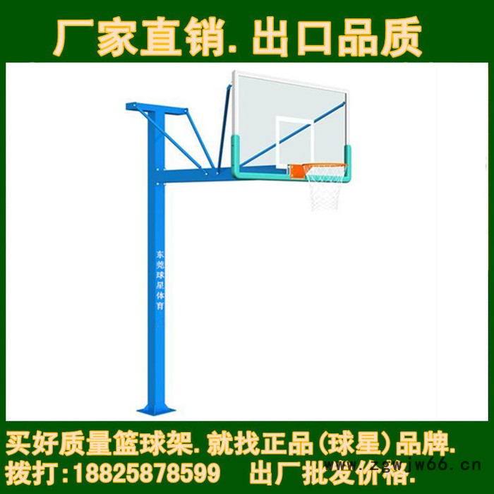 移动式篮球架户外篮球架 标准成人篮球网架 双弹簧篮球圈钢化板图7