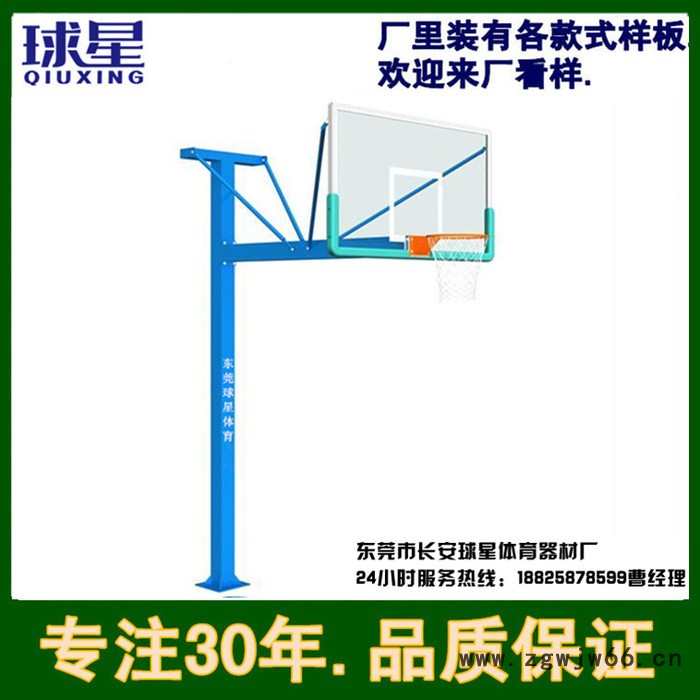 移动式篮球架户外篮球架 标准成人篮球网架 双弹簧篮球圈钢化板图4