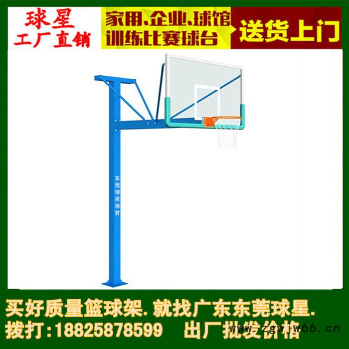 移动式篮球架户外篮球架 标准成人篮球网架 双弹簧篮球圈钢化板图8