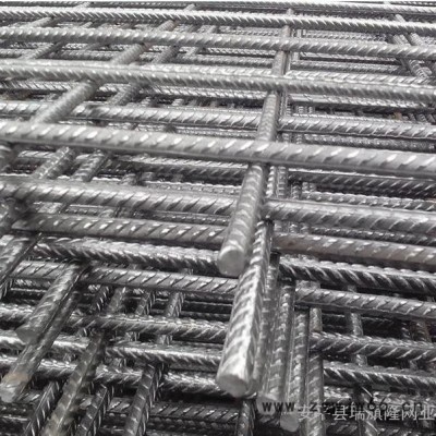 河北瑞旗隆丝网厂家生产钢筋网片 河北钢筋网片 路面钢筋网片 弹簧钢筋网片 地库钢筋网片