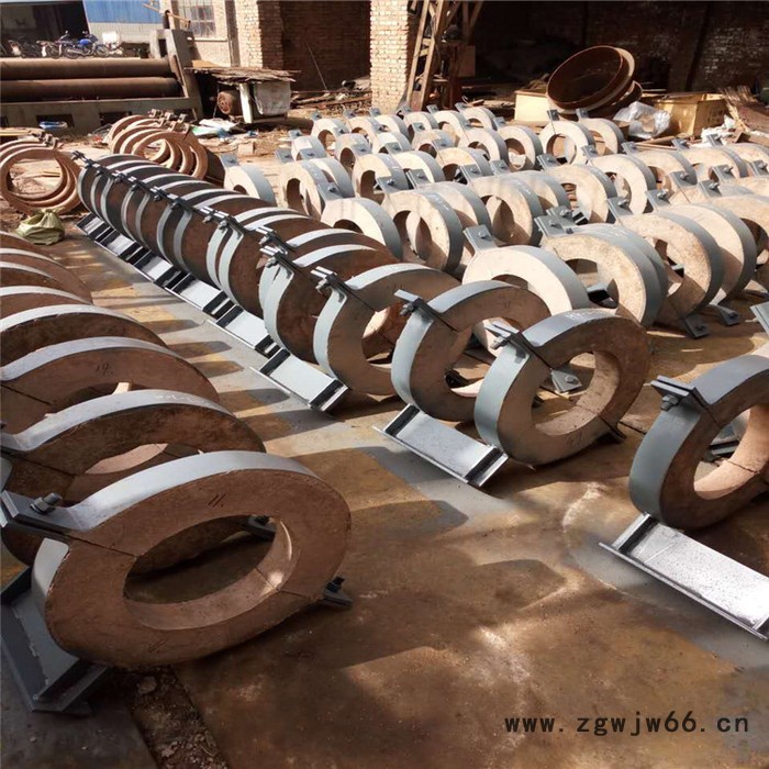 蛭石隔热滑动管托 保温固定管托 弹簧组件 尽在齐鑫图2