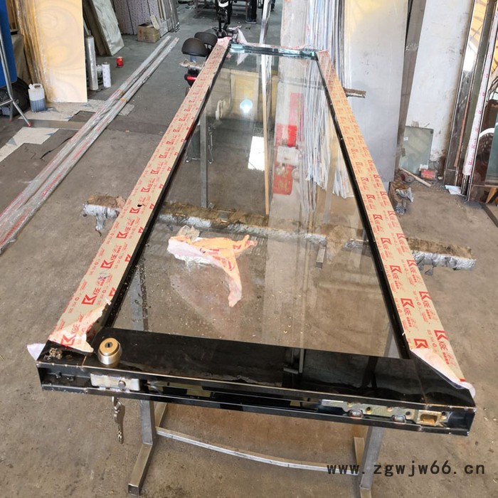 广州天河区酒店拉丝玫瑰金地弹簧不锈钢门 会所古铜色不锈钢推拉门  餐厅拉丝青古铜不锈钢大门图8