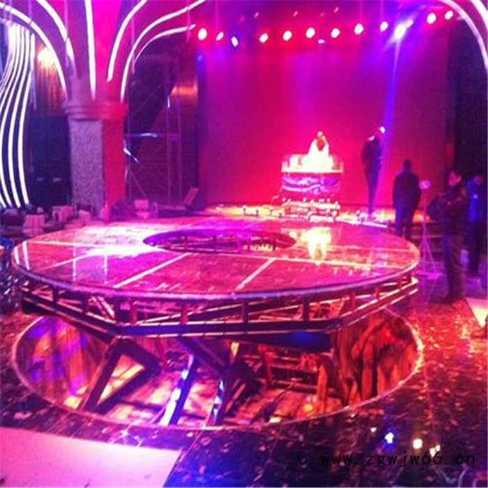 恒启 SJWT 酒吧专用升降舞台 旋转舞台 KTV 地颤玻璃弹簧舞台 厂家定制,免费设计图3