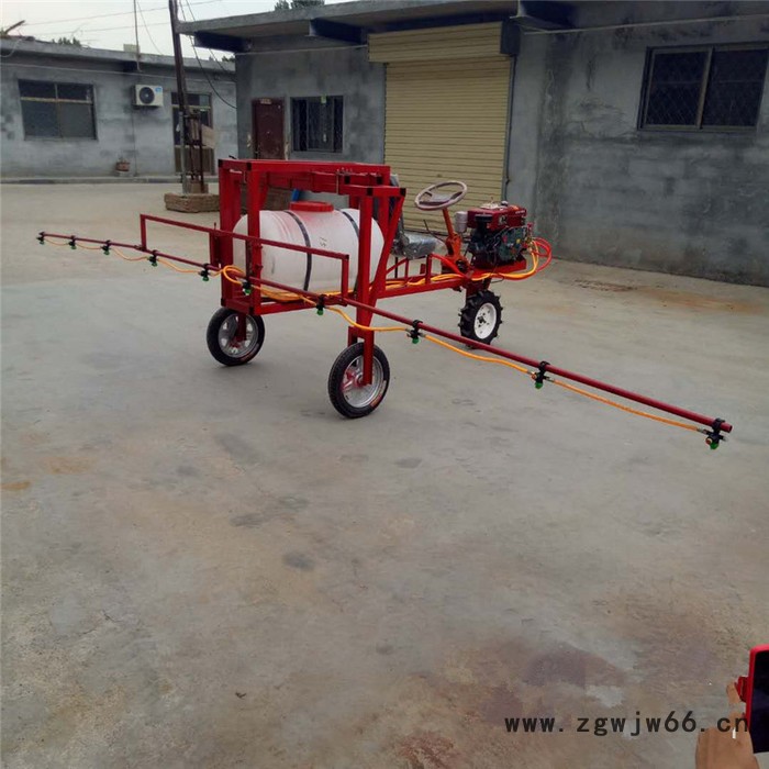 手拎风送式多喷头打药机    稻田拉管打药机   悬挂式喷药机生产厂家图3