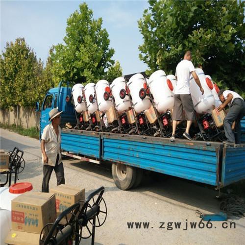 睿迪牌农田手推打药机 射程远果园打药机 远程操作多喷头高压打药机图3