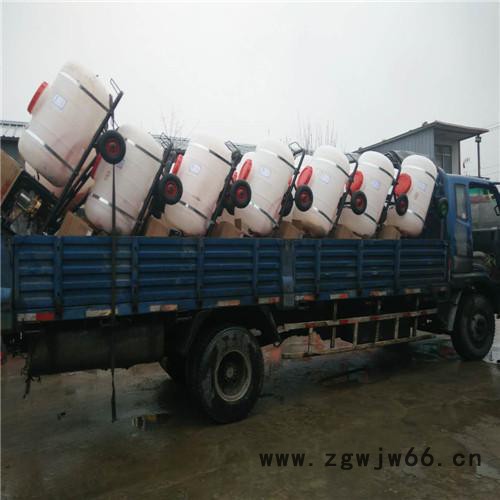 睿迪牌农田手推打药机 射程远果园打药机 远程操作多喷头高压打药机图2